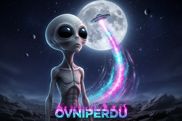 Ovniperdu Logo - OVNI S'éloigne